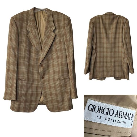 Giorgio Armani Other - Giorgio Armani Le Collezioni blazer Newman Marcus designer wool silk blend 46L